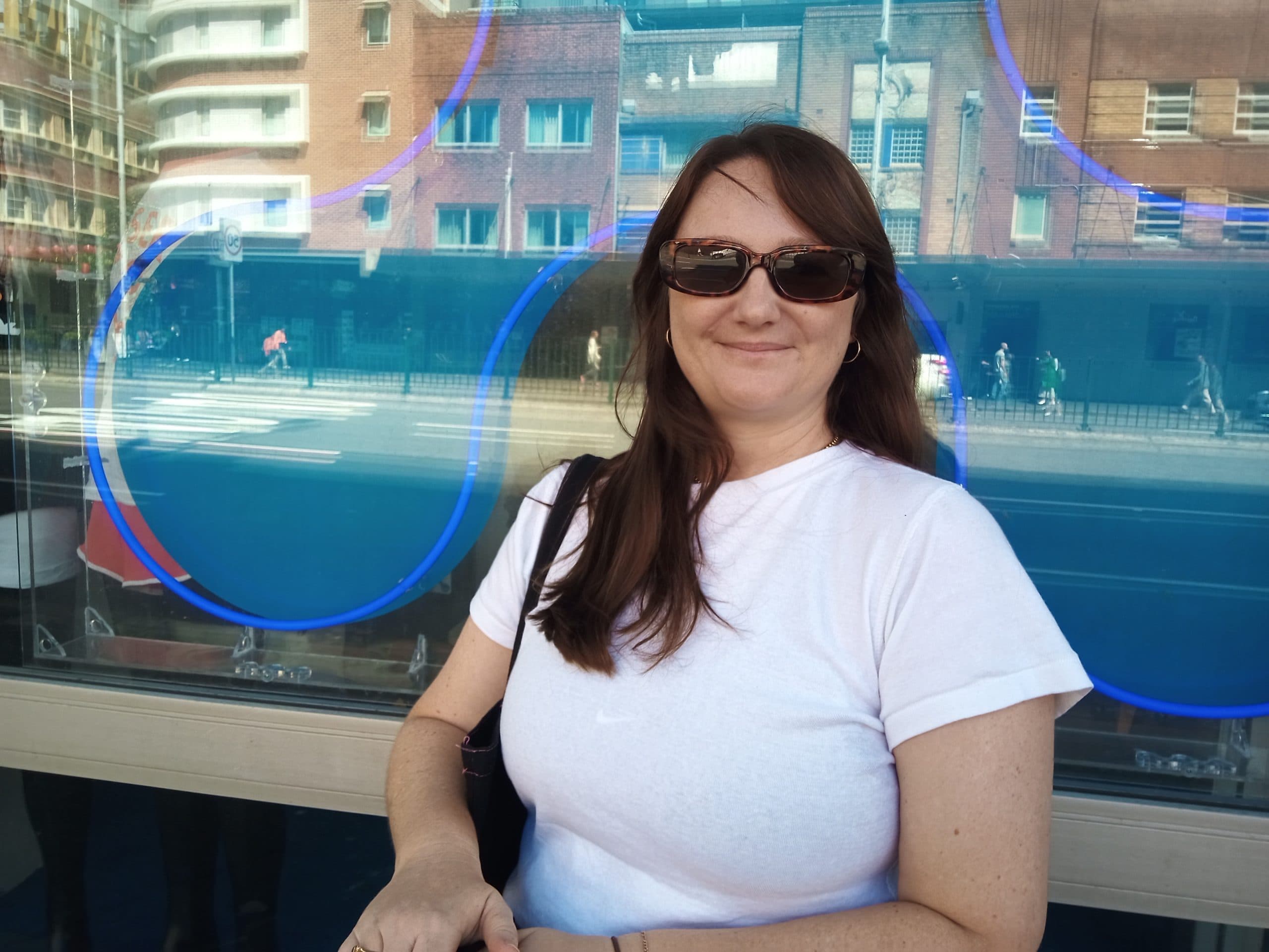 Lady Lyon at 2SER studios