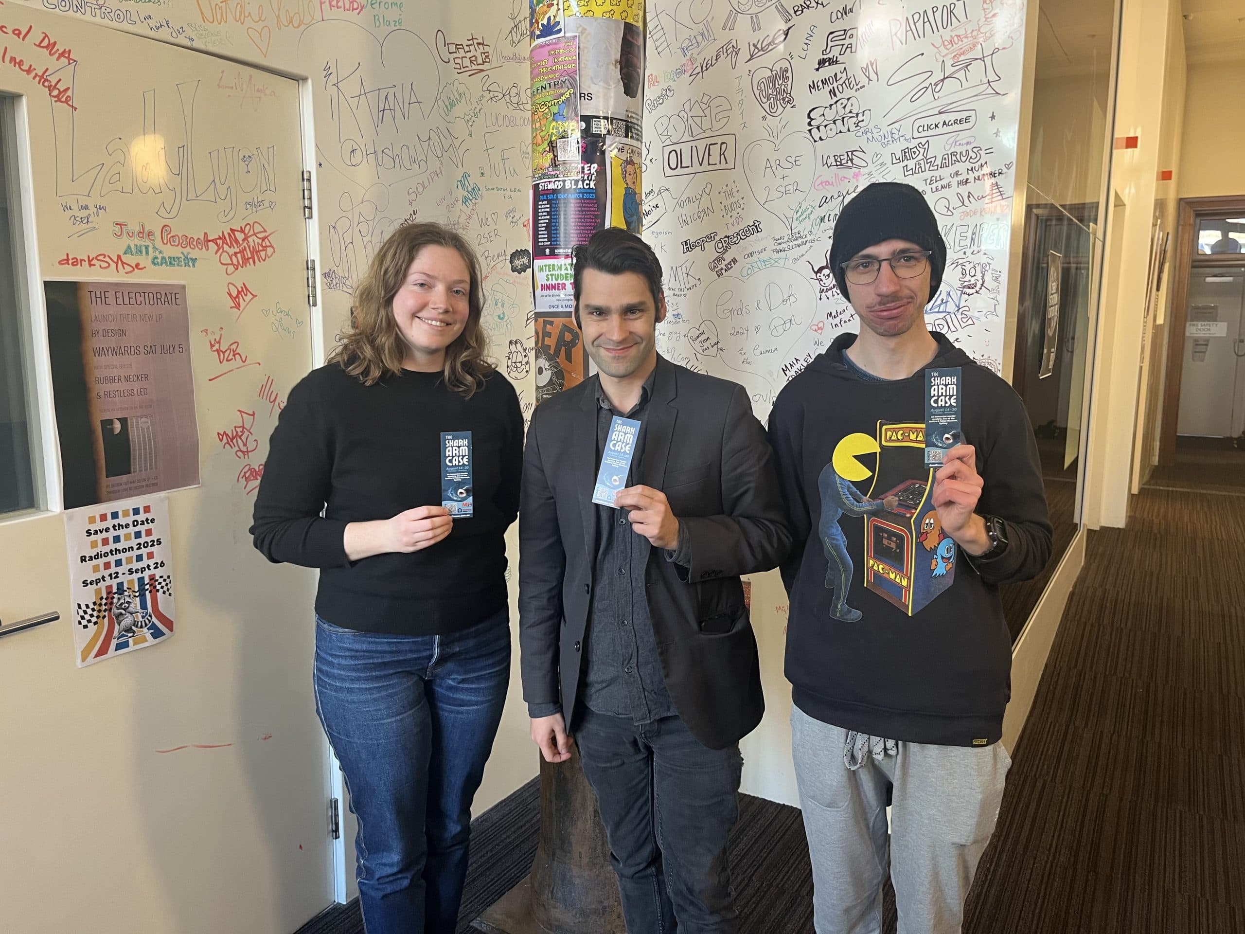 Shark Arm Case play Director Liviu Monsted