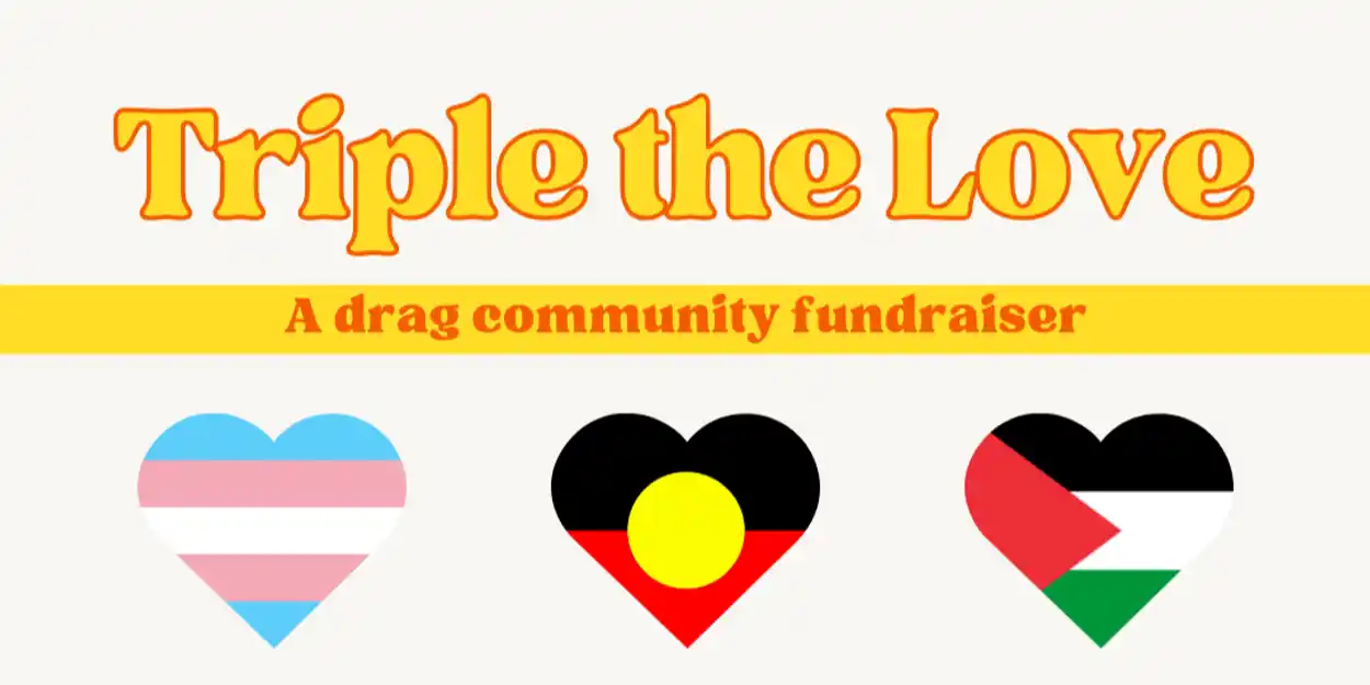 Drag Community Fundraiser Extravaganza: Triple the love with Angela Fever