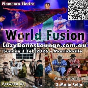 WORLD FUSION @ Lazy Bones…